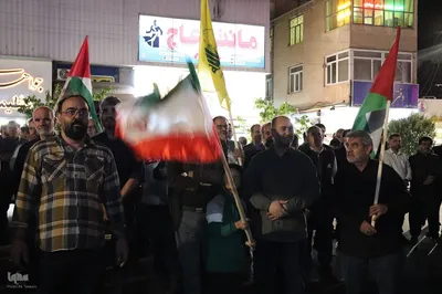اجتماع مردم ملایر در محکومیت جنایت های رژیم صهیونیستی ‎