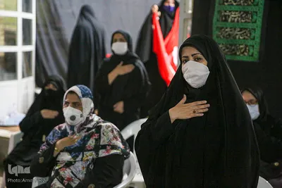 مراسم عزاداری شب اربعین حسینی در هیئت رسانه شیراز