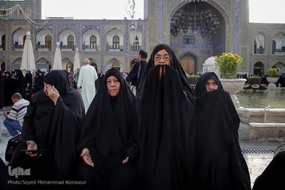 اقامه نماز عید قربان در حرم مطهر رضوی