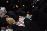 مراسم تشییع دو شهید گمنام در قم