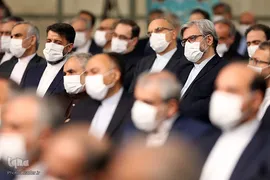دیدار سفیران و مسئولان وزارت امور خارجه با رهبر انقلاب