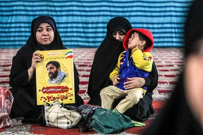 تجمع بانوان انقلابی در مصلی اهواز