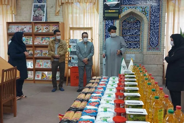 کتابخانه مشارکتی قدمگاه مرکز نیکوکاری شهر شیراز شد