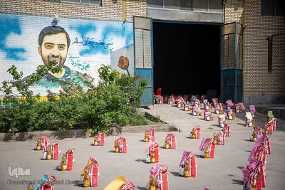 توزیع کمک‌های مؤمنانه در مشهد