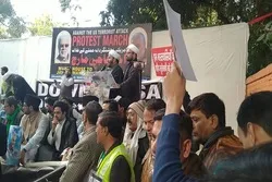 Neu-Delhi: Demonstranten verurteilen Tötung von General Soleimani