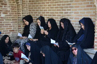 مراسم دعای پرفیض عرفه در آستان مقدس سید حمزه(ع) تبریز