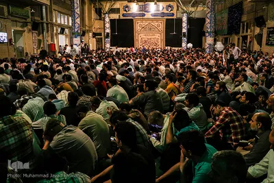 اولین دعای کمیل ماه مبارک رمضان در مسجد ارک