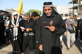 قرائت زیارت اربعین در بین الحرمین