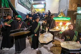 آیین عزاداری محرم در حسینیه کربلایی ها