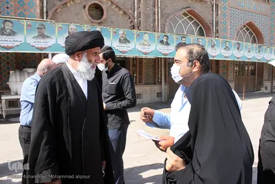 اولین نماز جمعه اهواز بعد از شیوع کرونا