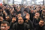 عکس | اجتماع عزاداران رهبر شهید در حرم مطهر رضوی