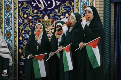 تجمع مردم تبریز در اعتراض به جنایات اسرائیل در غزه