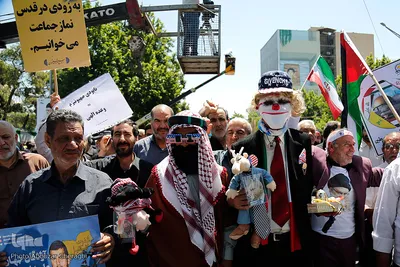 راهپیمایی روز قدس در تهران
