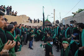 حسینیه ایران؛ آیین سنتی «زار خاک» در روستای قورتان
