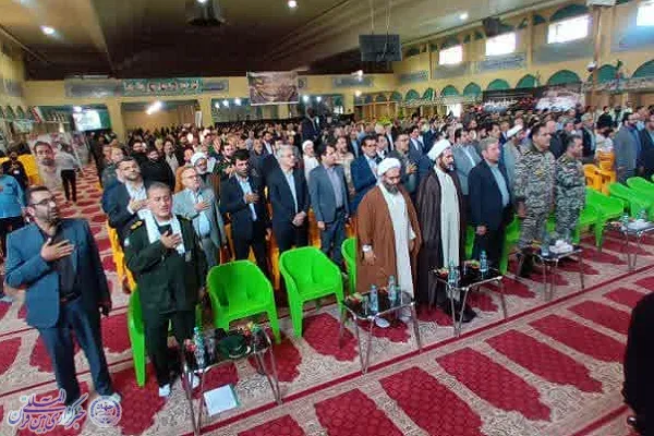 آیین یادبود شهدای غزه و حماسه مقاومت در بابلسر