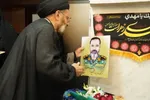 دیدار خانواده سه شهید جنگ رمضان در لرستان