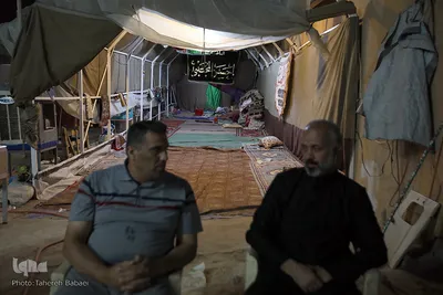 خادمین زائرین پیاده روی اربعین حسینی