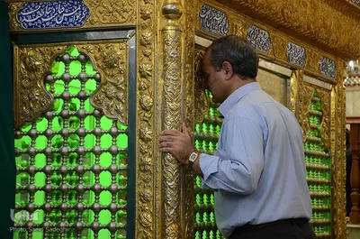 مراسم دعای پرفیض عرفه در آستان مقدس سید حمزه(ع) تبریز