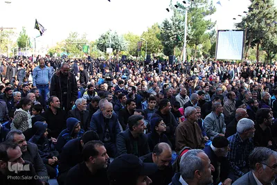 راهپیمایی جاماندگان اربعین حسینی در کرج
