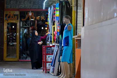 بازار شب عید در اهواز 