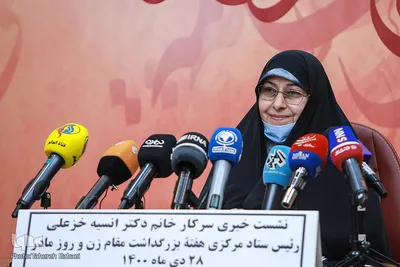  انسیه خزعلی رئیس ستاد مرکزی هفته بزرگداشت مقام مادر و روز زن