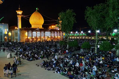 احیای شب نوزدهم ماه مبارک رمضان در حرم مطهر شاهچراغ(ع)‎‎