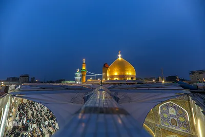 حال و هوای بارگاه علوی در آستانه میلاد امام علی(ع)