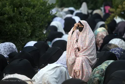 نماز با شکوه عید سعید فطر در مسجد دانشگاه تهران