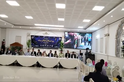 آیین بزرگداشت روز خبرنگار در بابلسر