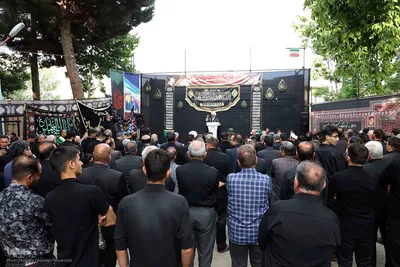تجمع بزرگ عزاداران حسینی در شهرستان اهر