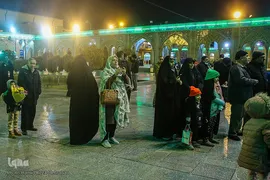 مراسم خداحافظی معتکفین