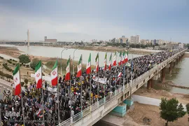 راهپیمایی ۲۲ بهمن در اهواز