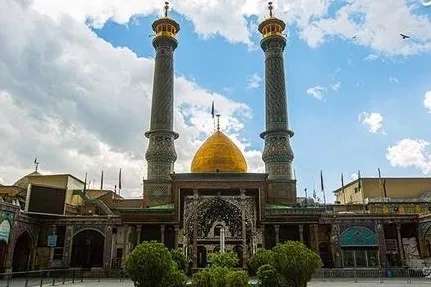 حضور رئیس سازمان جغرافیایی نیرو‌های مسلح در آستان مقدس حضرت عبدالعظیم(ع)