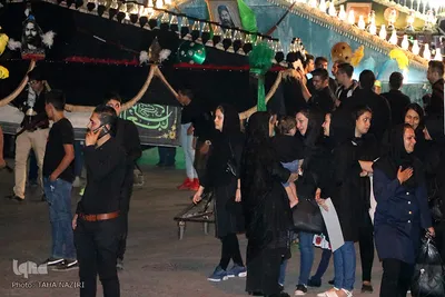 عزاداری شب هشتم محرم – اراک/عکاس:طاها نظیری