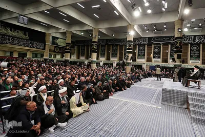 دیدار جمعی از موکب‌داران عراقی با رهبر انقلاب