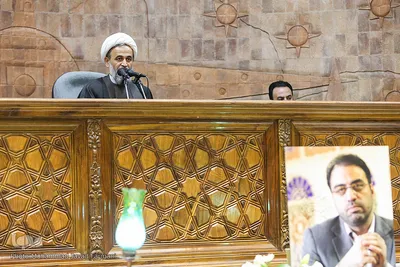حجت الاسلام و المسلمین علیرضا پناهیان در مراسم بزرگداشت زنده یاد رضا مقدسی 