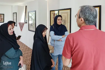 بازدید دانش‌آموزان ایرانی مقیم مالزی از جشنواره هنرهای قرآنی رستو
