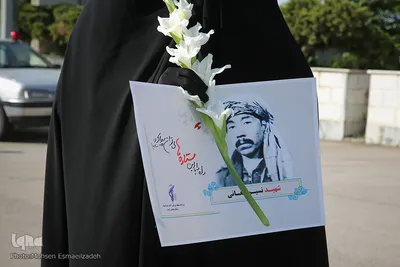 استقبال از پیکر شهید "نسیم افغانی"
