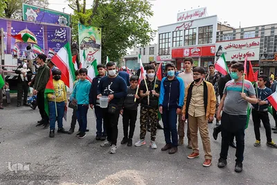 راهپیمایی روز جهانی قدس در زنجان