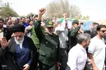 تشییع پیکر شهید هسته‌ای در یزد