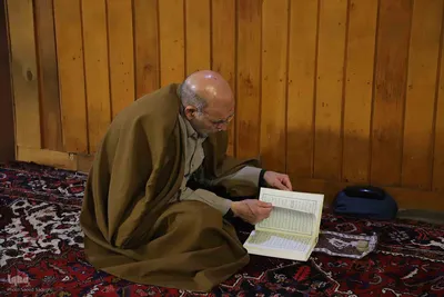 مراسم معنوی اعتکاف در تبریز