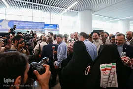 آئین بدرقه اولین کاروان حج تمتع ۱۳۹۸