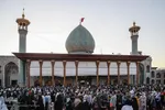 مراسم دعای عرفه در حرم مطهر شاهچراغ (ع)
