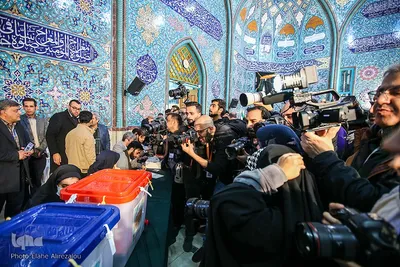 شعبه اخذ رای در حسینیه ارشاد