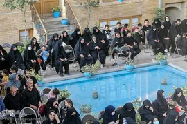 حسینیه ایران؛ مجلس روضه امام حسین(ع) در خانه موزه مدرس