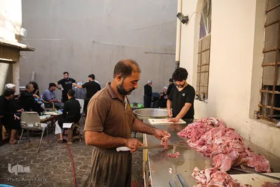 موکب کفیل زینب شیرازی ها در شهر نجف