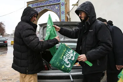 راهپیمایی خودرویی در قزوین به مناسبت نیمه شعبان