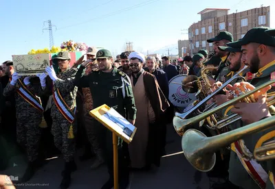 تشییع و تدفین پیکر پاک و مطهر شهید گمنام در اهر