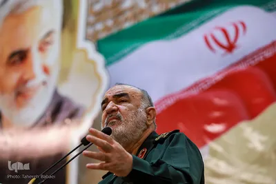 سخنرانی سردار حسین سلامی، فرمانده کل سپاه پاسداران انقلاب اسلامی در همایش تجلیل از دست‌اندرکاران طرح بسیج ملی شهید سلیمانی در مارزه با کرونا