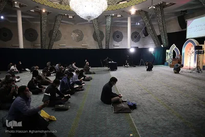 مراسم احیای شب نوزدهم ماه مبارک رمضان در مسجد دانشگاه تهران